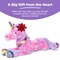 Best Choice Products 52in Kids Extra Large Plush Unicorn, Life-Size Stuffed Animal Toy w/ Rainbow Details